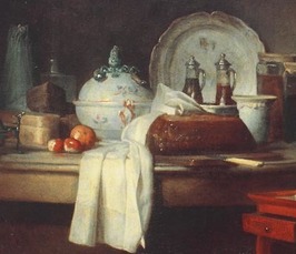 Folds, Flesh, and Fruit - The Touch of Grace in Paintings of Chardin and Boucher