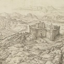 Jan van Stinemolen, Panorama di Napoli, 1582 (particolare)