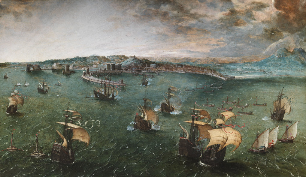 Pieter Bruegel il Vecchio, Baia di Napoli, ca. 1560–1570, Rome, Galleria Doria Pamphilij