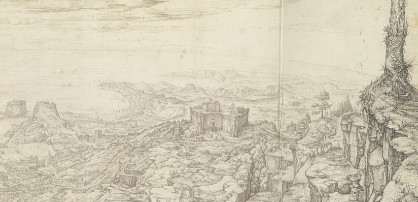 Jan van Stinemolen, Panorama of Naples, 1582, Vienna, Albertina, Graphische Sammlung, inv. no. 15444 (detail) Jan van Stinemolen, Panorama of Naples, 1582, Vienna, Albertina, Graphische Sammlung, inv. no. 15444 (detail)